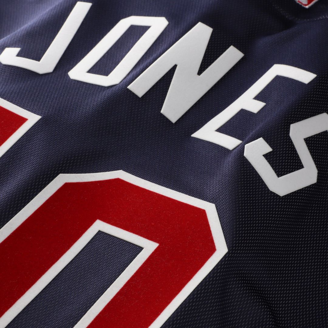 Atlanta Braves Chipper Jones Mitchell & Ness Authentic Batting Practice Jersey - Navy Team Jersey Sports Fan Apparel