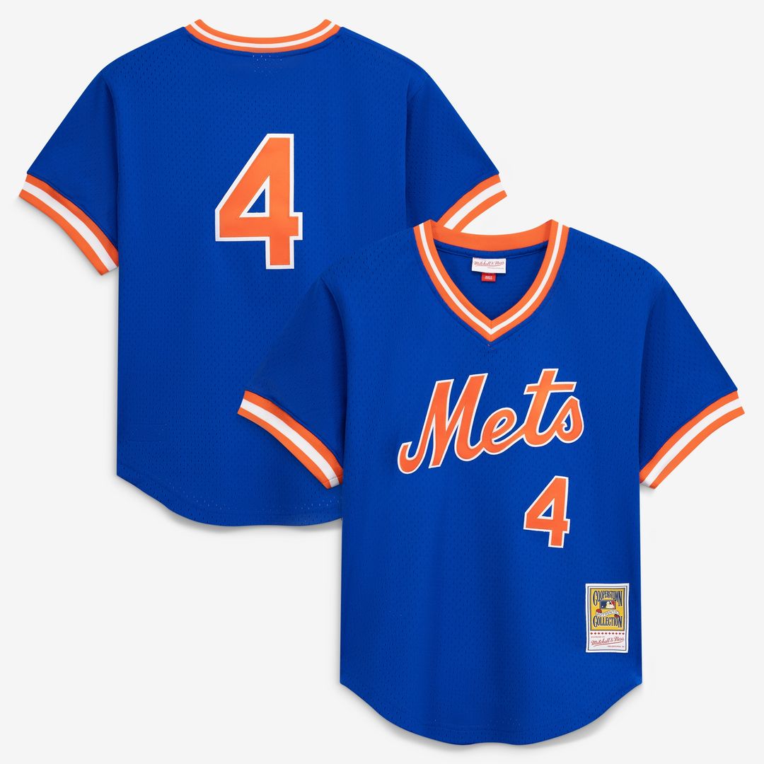 New York Mets Lenny Dykstra Mitchell & Ness Authentic Batting Practice Jersey - Royal Team Jersey Sports Fan Apparel