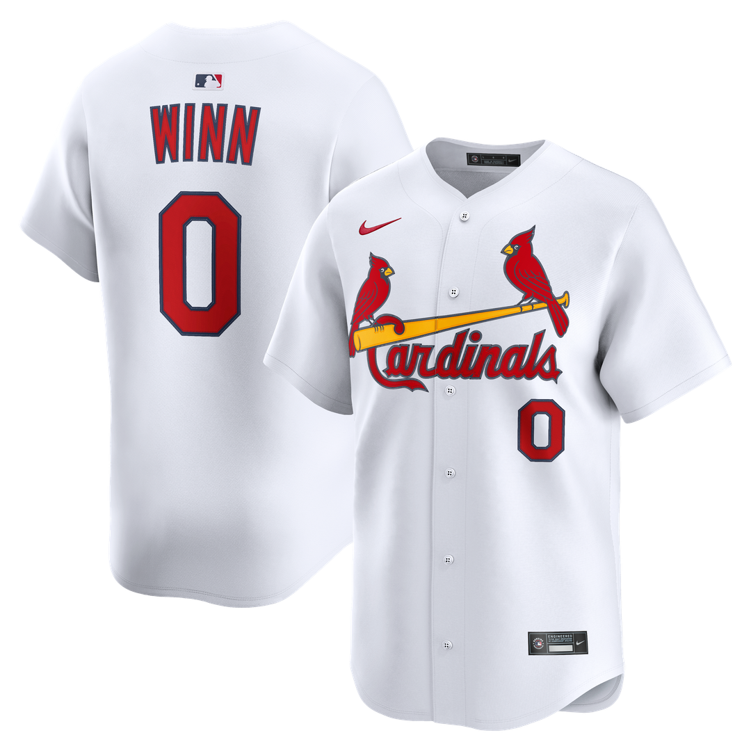 St. Louis Cardinals Masyn Winn Nike Home Limited Jersey - White Team Jersey Sports Fan Apparel