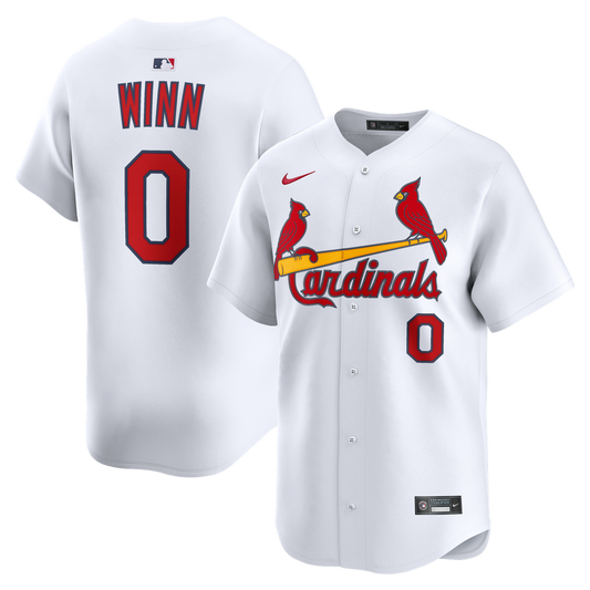 St. Louis Cardinals Masyn Winn Nike Home Limited Jersey - White Team Jersey Sports Fan Apparel