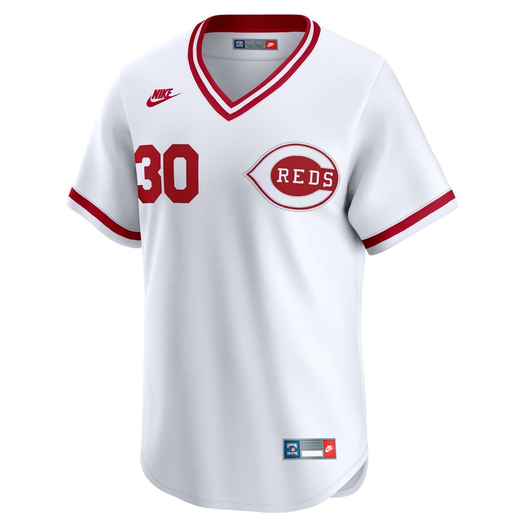 Cincinnati Reds Ken Griffey Nike Throwback Cooperstown Limited Jersey - White Team Jersey Sports Fan Apparel