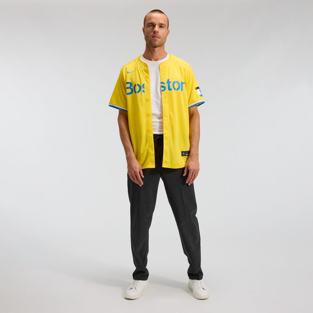 Boston Red Sox Nike City Connect Limited Jersey - Gold Team Jersey Sports Fan Apparel