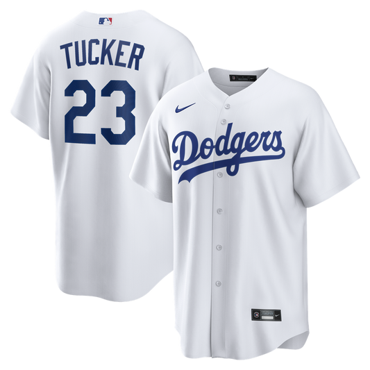 Los Angeles Dodgers Kyle Tucker Nike Home Replica Jersey - White Team Jersey Sports Fan Apparel