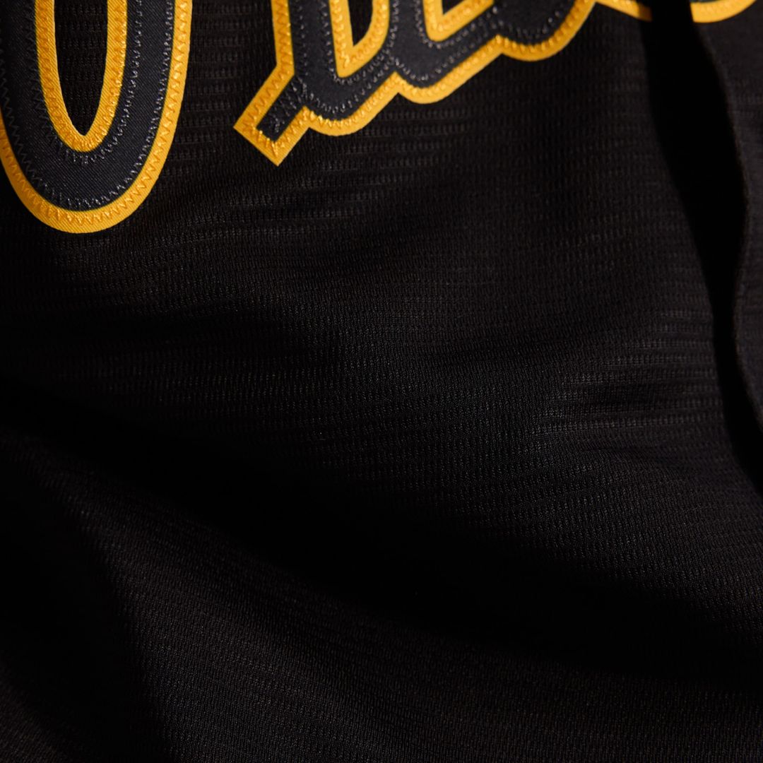 Pittsburgh Pirates Nike Alternate Replica Team Jersey - Black Team Jersey Sports Fan Apparel