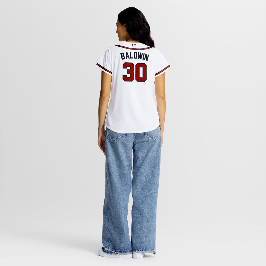 Atlanta Braves Drake Baldwin Nike Women's Home Replica Jersey - White Team Jersey Sports Fan Apparel
