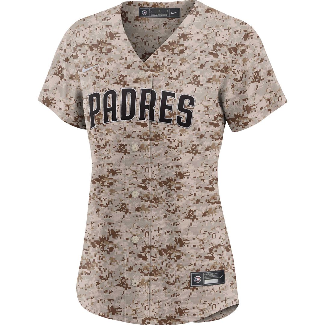 San Diego Padres Fernando Tatis Jr. Nike Women's USMC Alternate Replica Player Jersey - Camo Team Jersey Sports Fan Apparel