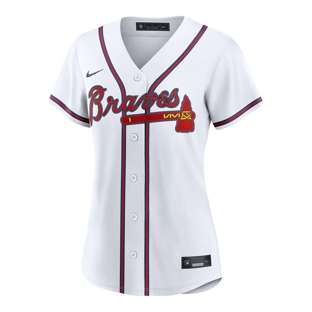Atlanta Braves Mauricio Dubón Nike Women's Home Replica Jersey - White Team Jersey Sports Fan Apparel