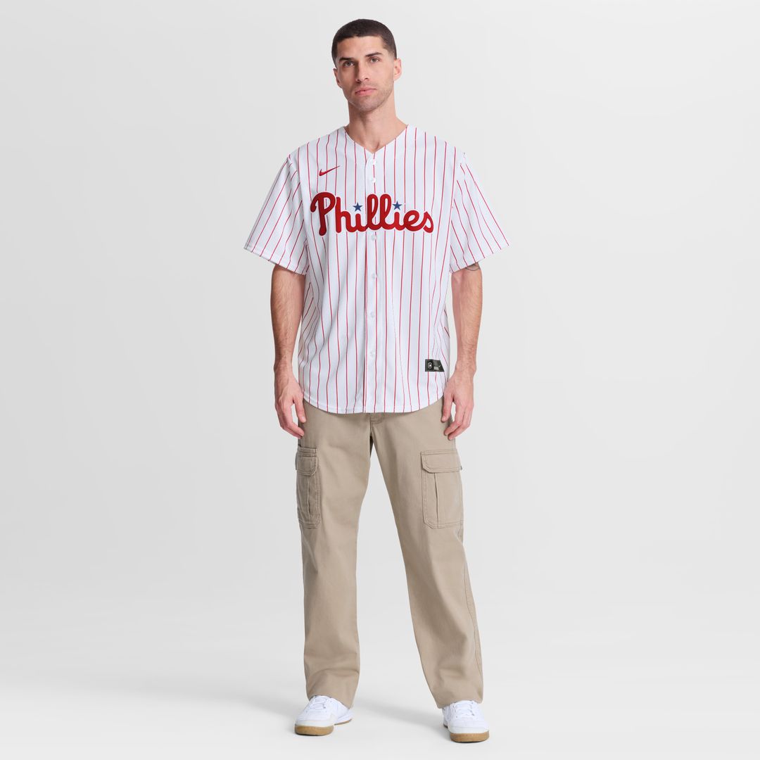 Philadelphia Phillies Nike Home Replica Jersey - White Team Jersey Sports Fan Apparel