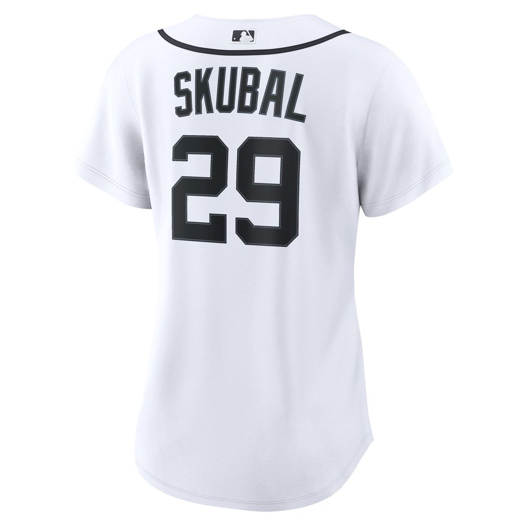 Detroit Tigers Tarik Skubal Nike Women's Home Replica Jersey - White Team Jersey Sports Fan Apparel