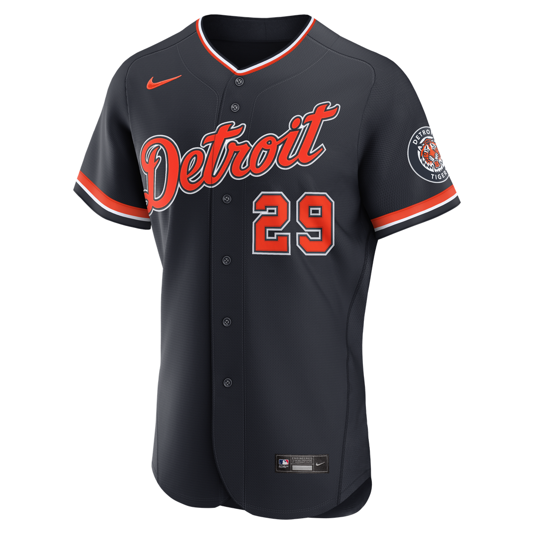 Detroit Tigers Tarik Skubal Nike Alternate MLB Awards Authentic Jersey - Navy Team Jersey Sports Fan Apparel