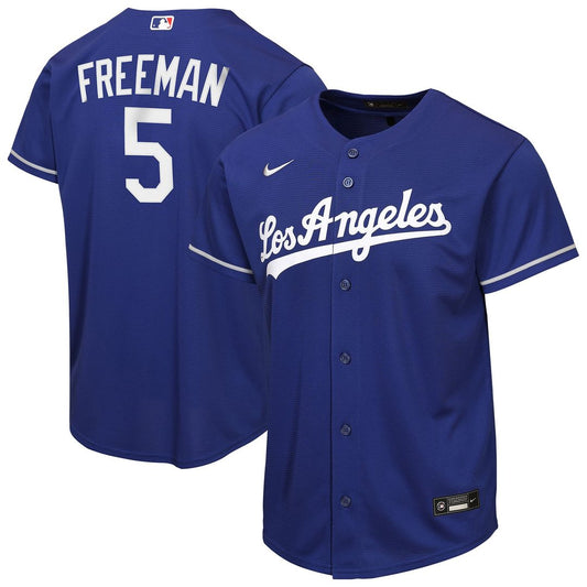 Los Angeles Dodgers Freddie Freeman Nike Youth Alternate Replica Jersey - Royal Team Jersey Sports Fan Apparel