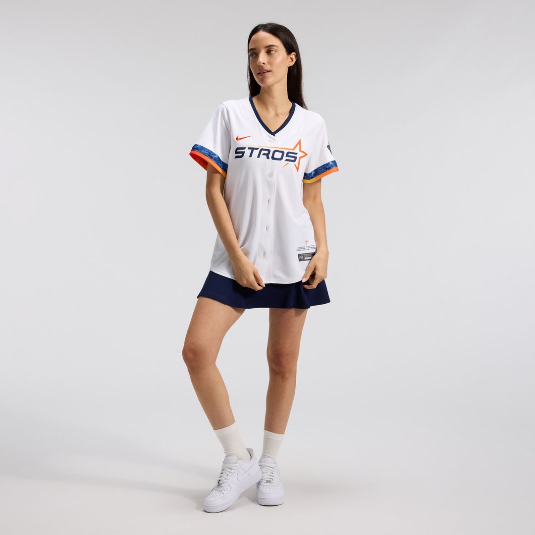 Houston Astros Nike Women's 2025 City Connect Limited Jersey - White Team Jersey Sports Fan Apparel