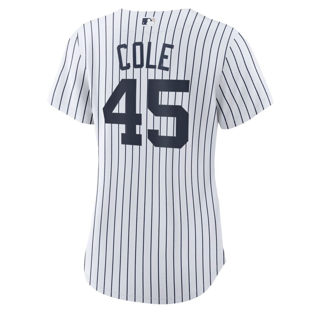 New York Yankees Gerrit Cole Nike Women's Home Replica Player Jersey - White Team Jersey Sports Fan Apparel