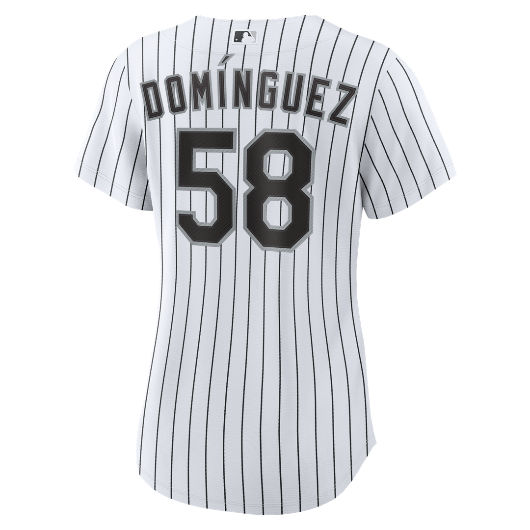 Chicago White Sox Seranthony Domínguez Nike Women's Home Replica Jersey - White Team Jersey Sports Fan Apparel