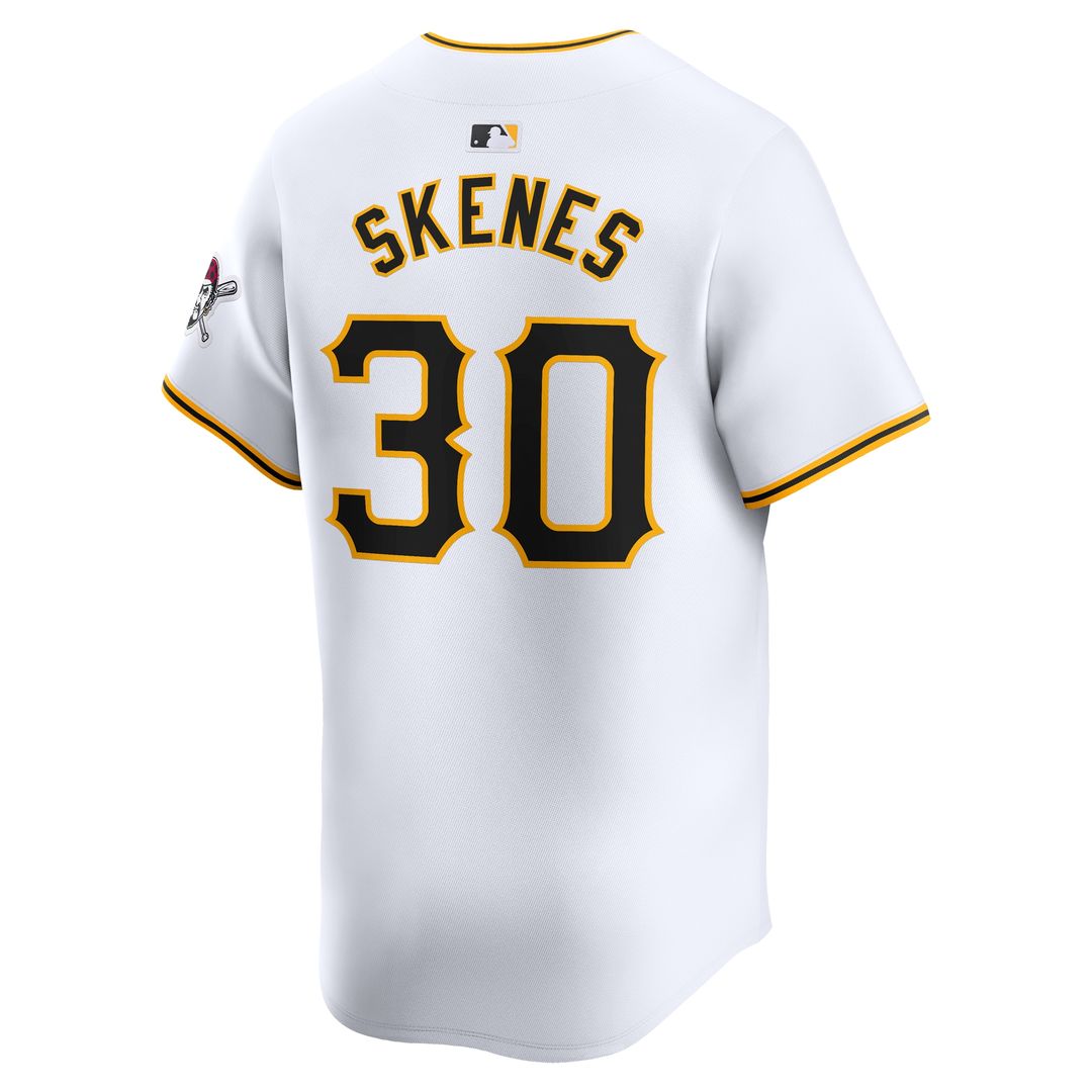 Pittsburgh Pirates Paul Skenes Nike Home Limited Player Jersey - White Team Jersey Sports Fan Apparel