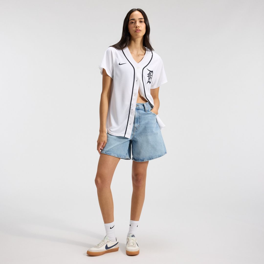 Detroit Tigers Nike Women's Home Limited Jersey - White Team Jersey Sports Fan Apparel