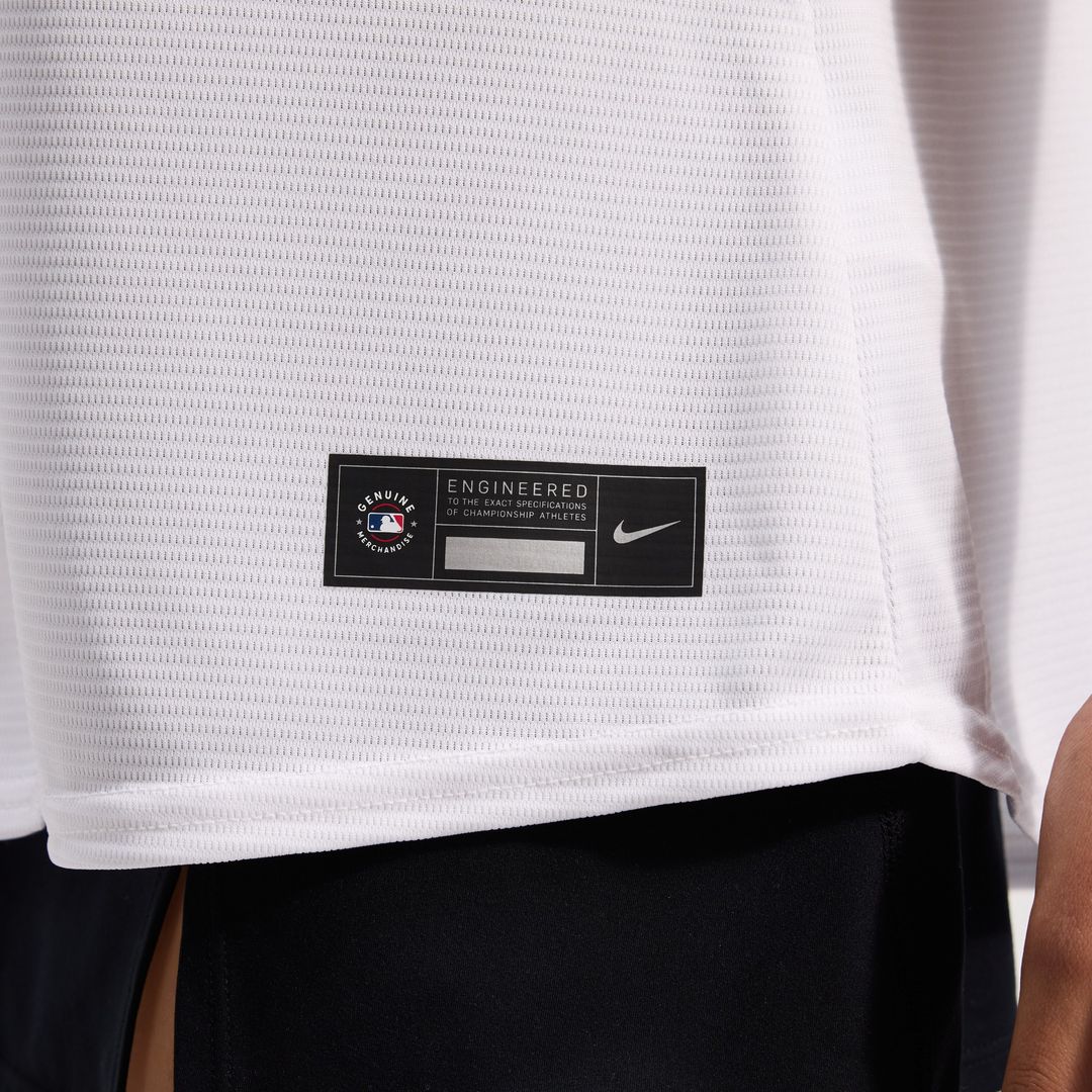 Athletics Nike Women's Home Replica Team Jersey - White Team Jersey Sports Fan Apparel