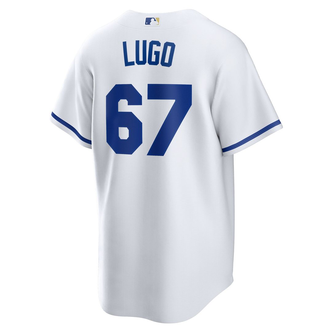 Kansas City Royals Seth Lugo Nike Home Replica Jersey - White Team Jersey Sports Fan Apparel