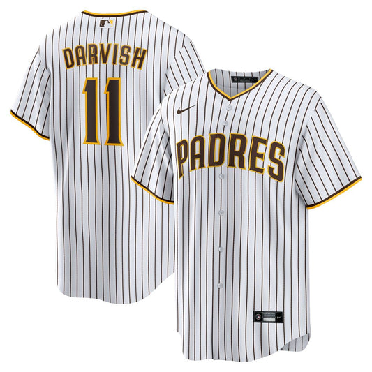 San Diego Padres Yu Darvish Nike Home Replica Player Jersey - White Team Jersey Sports Fan Apparel
