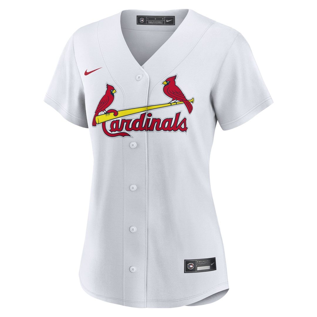 St. Louis Cardinals Jordan Walker Nike Women's Home Replica Jersey - White Team Jersey Sports Fan Apparel