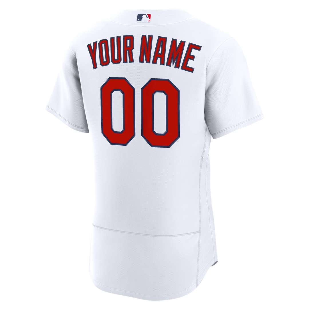 St. Louis Cardinals Nike Home Authentic Custom Jersey - White Team Jersey Sports Fan Apparel