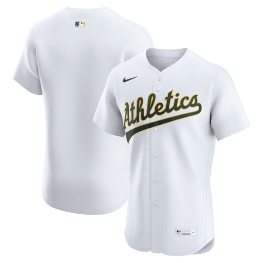 Athletics Nike Home Elite Jersey - White Team Jersey Sports Fan Apparel