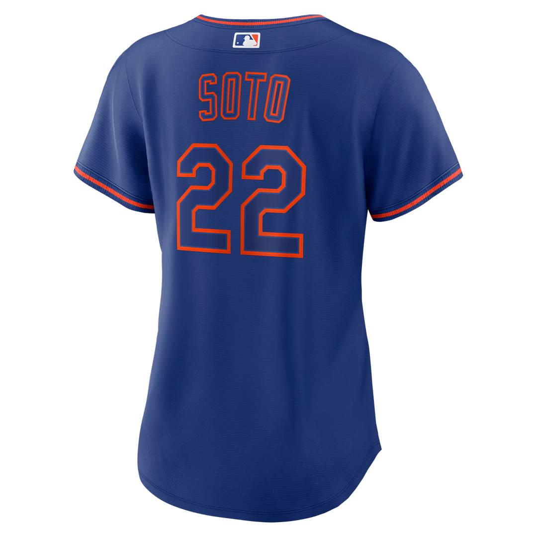 New York Mets Juan Soto Nike Women's Alternate Replica Jersey - Royal Team Jersey Sports Fan Apparel