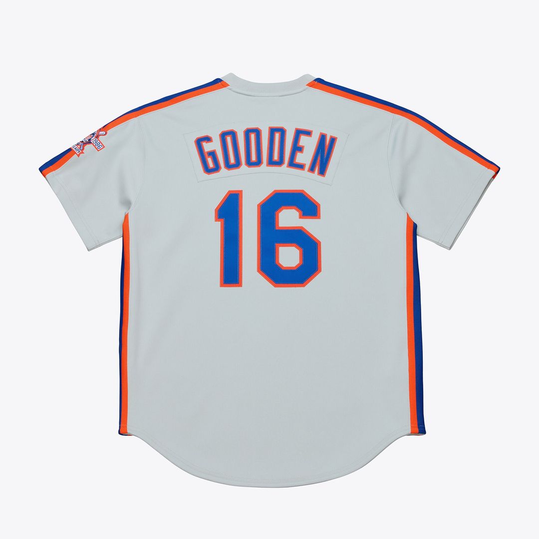 New York Mets Dwight Gooden Mitchell & Ness 1986 Authentic Jersey - White Team Jersey Sports Fan Apparel