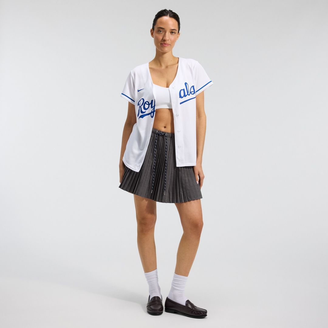 Kansas City Royals Nike Women's Home Replica Team Jersey - White Team Jersey Sports Fan Apparel