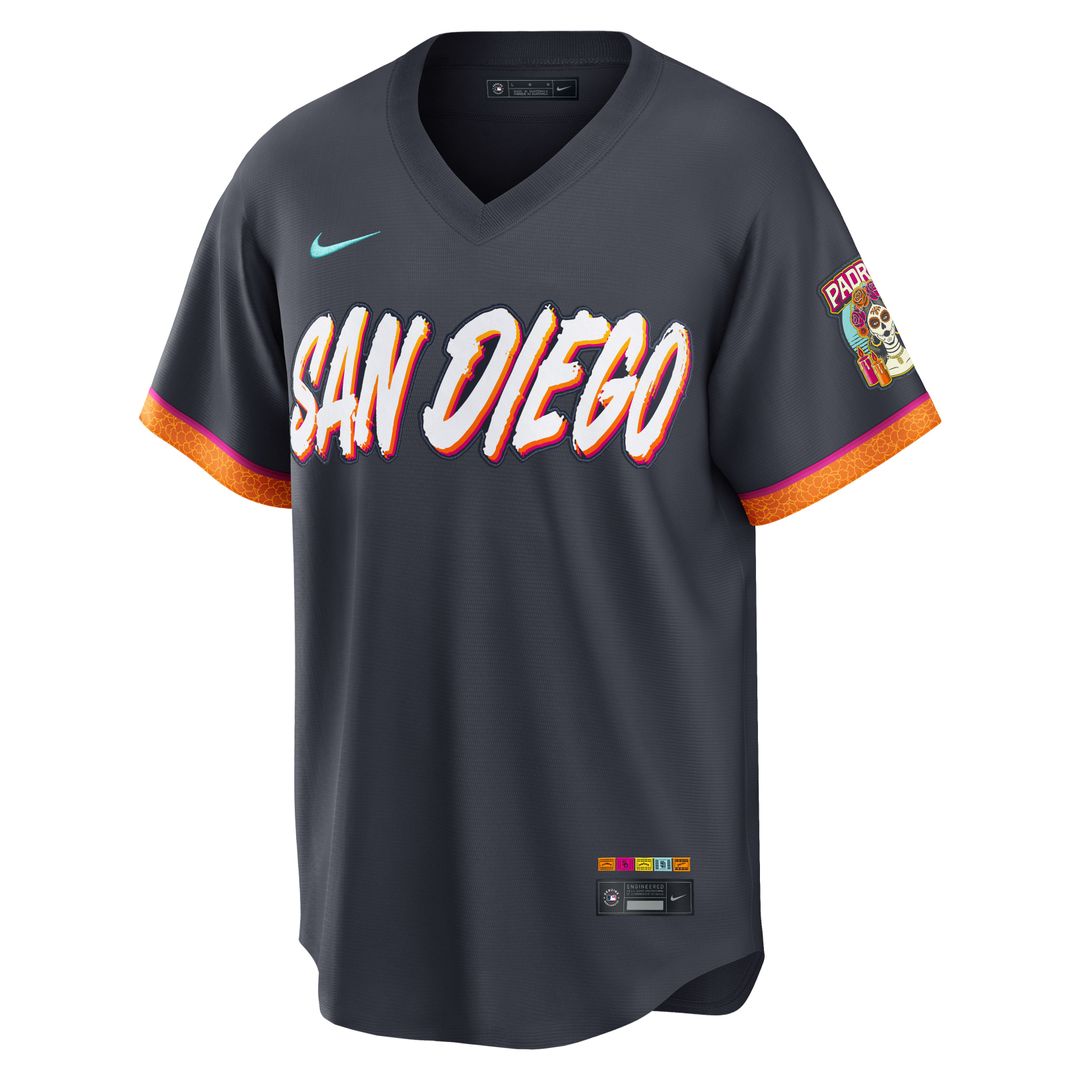 San Diego Padres Nike 2026 City Connect Stadium Jersey - Obsidian Team Jersey Sports Fan Apparel