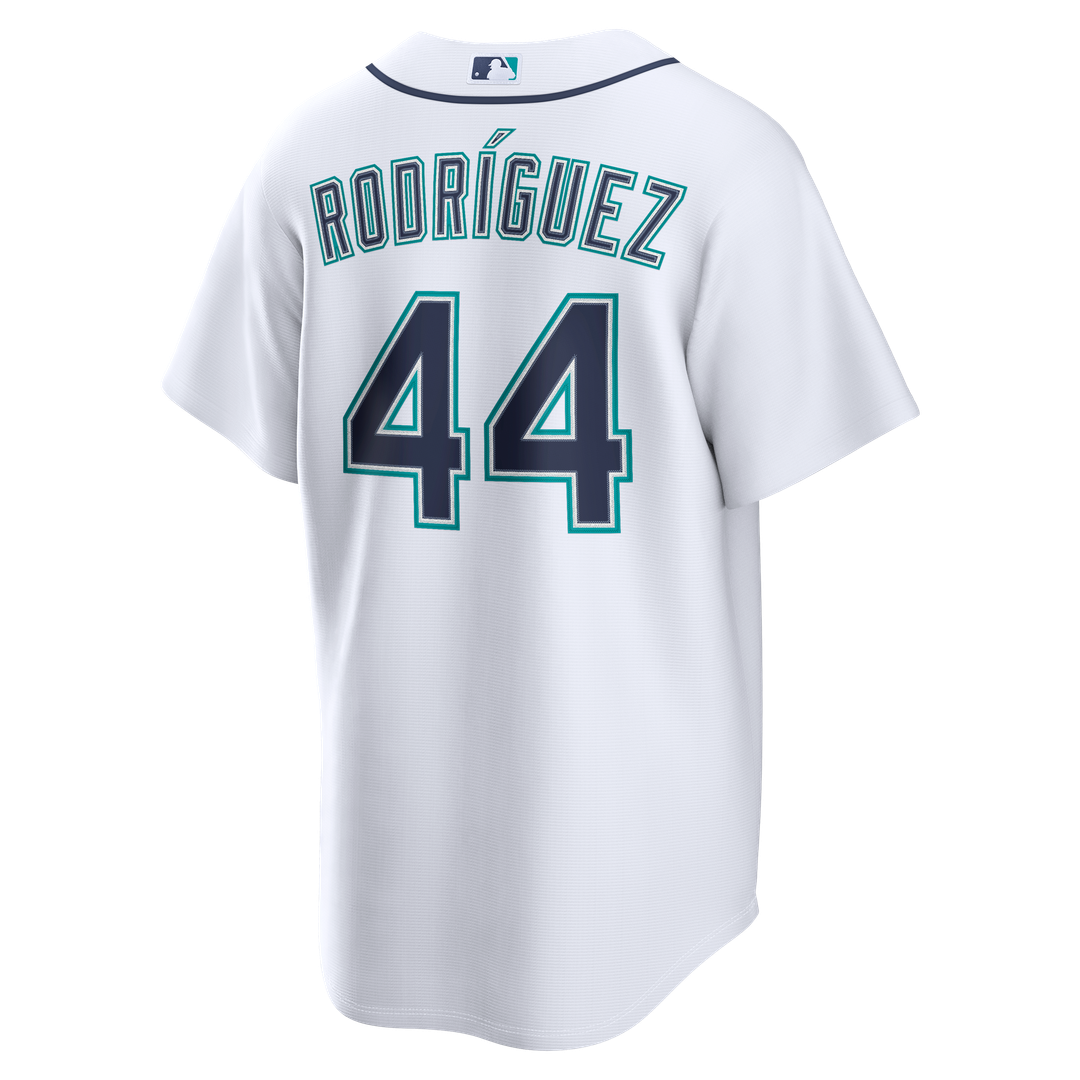 Seattle Mariners Julio Rodríguez Nike Home Replica Jersey - White Team Jersey Sports Fan Apparel