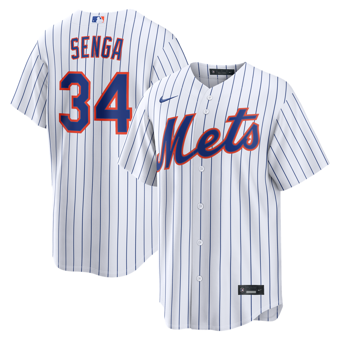 New York Mets Kodai Senga Nike Home Replica Jersey - White Team Jersey Sports Fan Apparel
