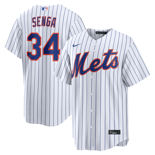 New York Mets Kodai Senga Nike Home Replica Jersey - White Team Jersey Sports Fan Apparel