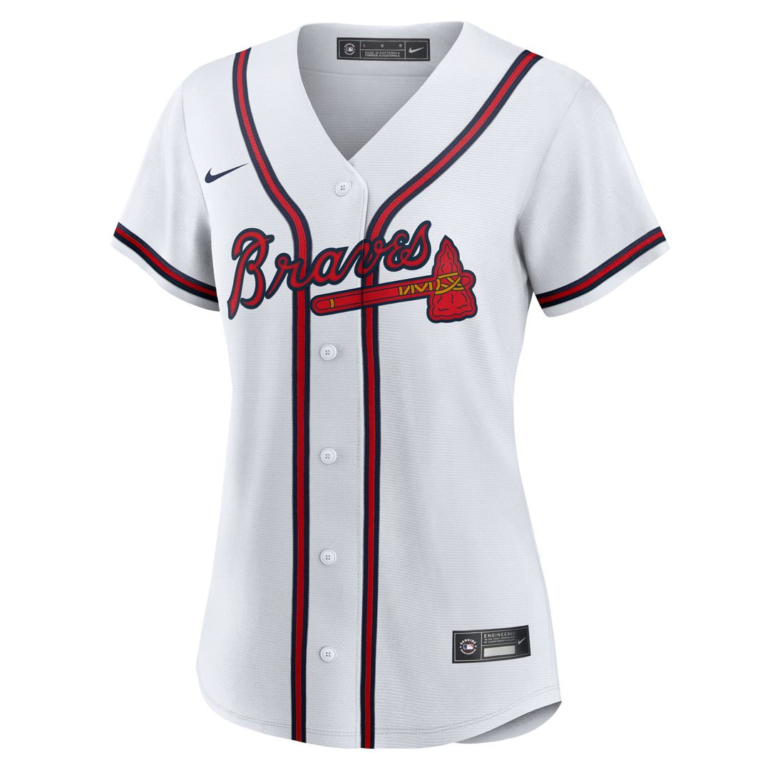 Atlanta Braves Daysbel Hernandez Nike Women's Home Replica Jersey - White Team Jersey Sports Fan Apparel