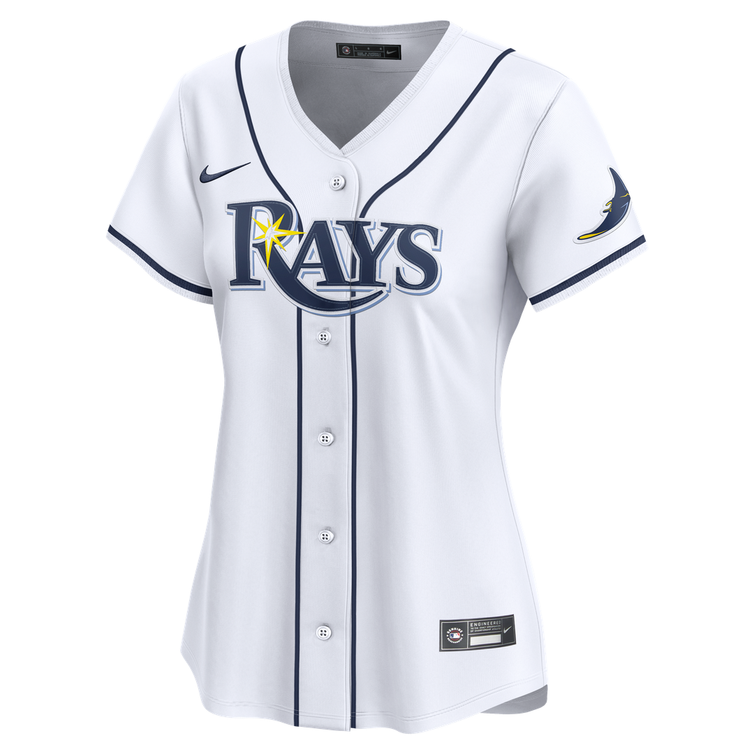 Tampa Bay Rays Nike Women's Home Limited Jersey - White Team Jersey Sports Fan Apparel