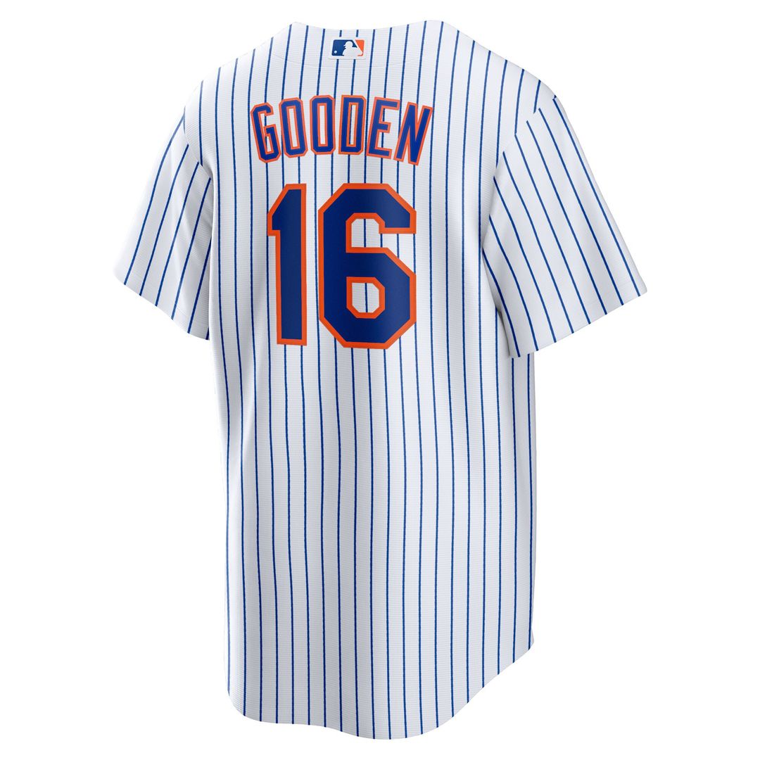New York Mets Dwight Gooden Nike Home Replica Player Jersey - White Team Jersey Sports Fan Apparel