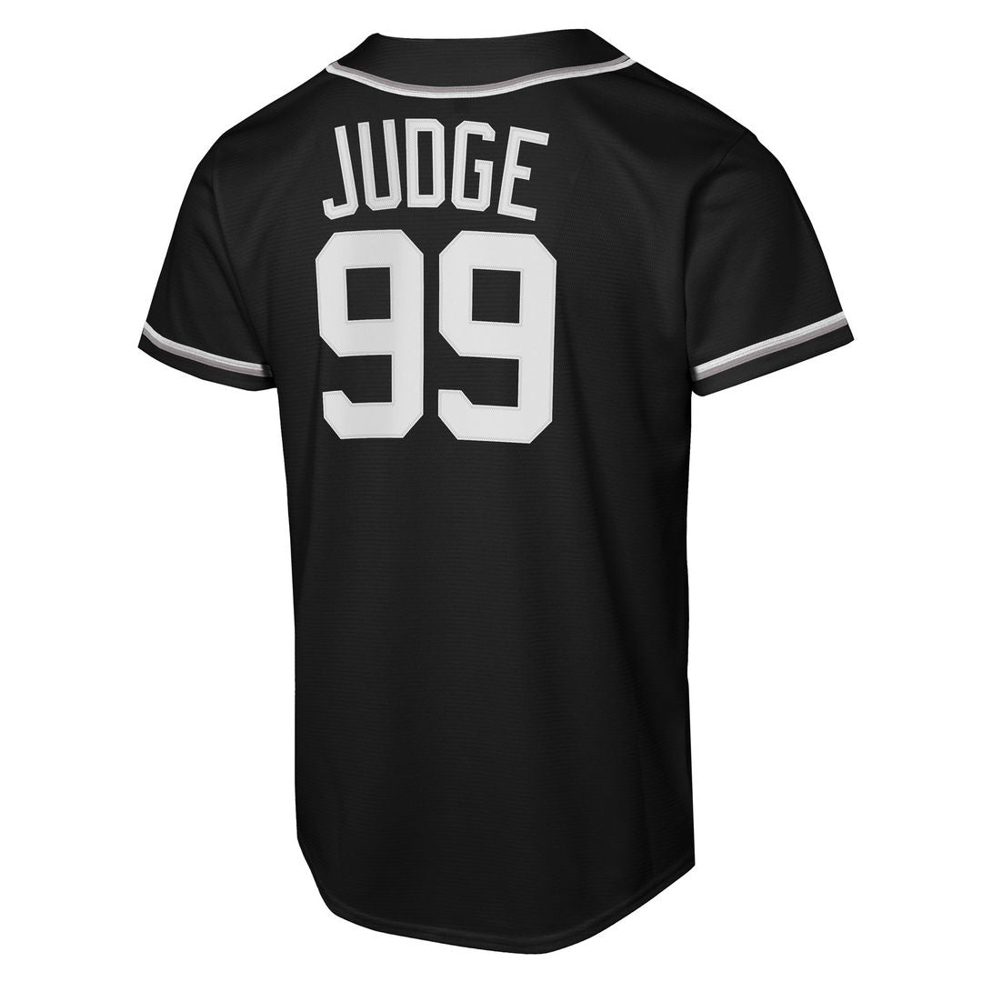 New York Yankees Aaron Judge Nike Youth Fashion Replica Player Jersey - Black Team Jersey Sports Fan Apparel