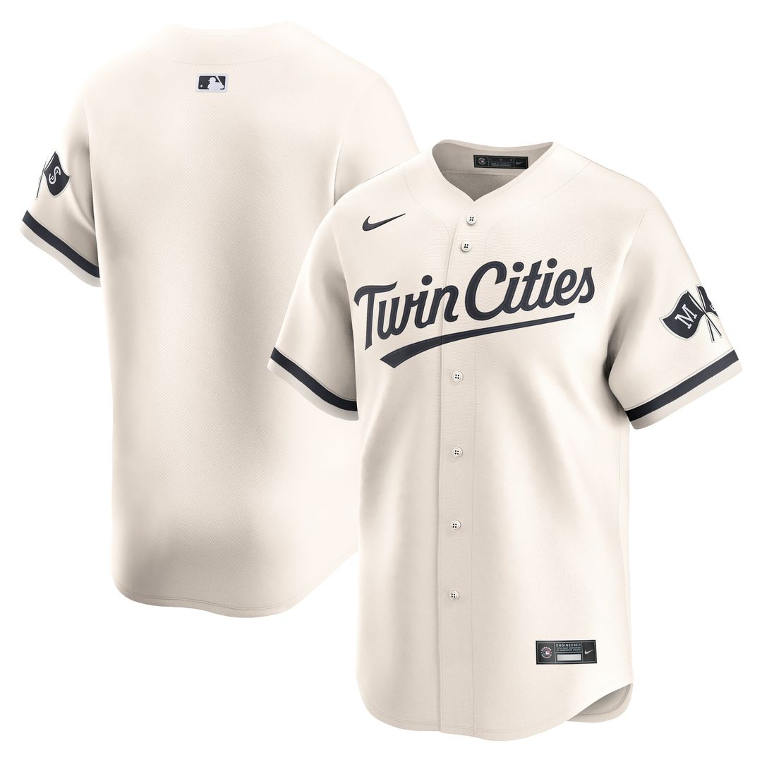 Minnesota Twins Nike Alternate Limited Jersey - Cream Team Jersey Sports Fan Apparel