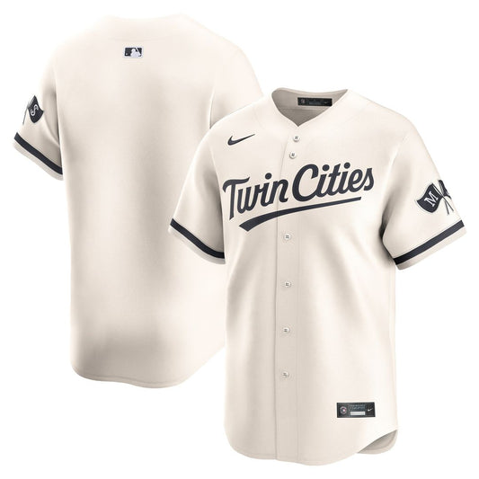 Minnesota Twins Nike Alternate Limited Jersey - Cream Team Jersey Sports Fan Apparel