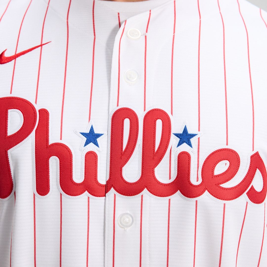 Philadelphia Phillies Nike Home Replica Team Jersey - White Team Jersey Sports Fan Apparel