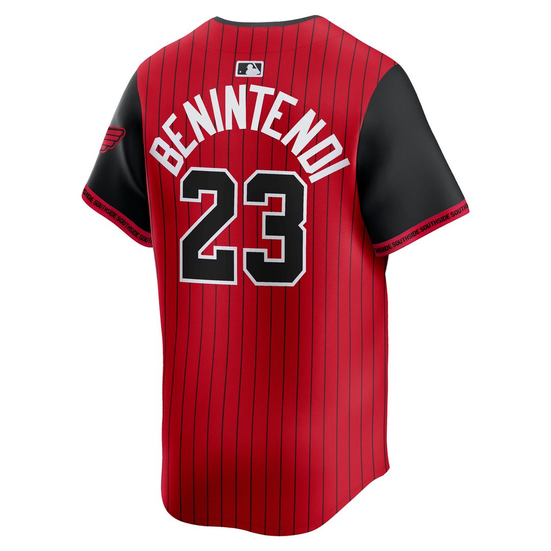 Chicago White Sox Andrew Benintendi Nike 2025 City Connect Limited Player Jersey - Red/Black Team Jersey Sports Fan Apparel