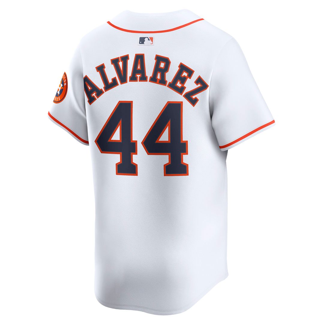 Houston Astros Yordan Alvarez Nike Home Limited Player Jersey - White Team Jersey Sports Fan Apparel