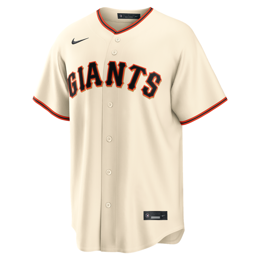 San Francisco Giants Bryce Eldridge Nike Home Replica Jersey - Cream Team Jersey Sports Fan Apparel
