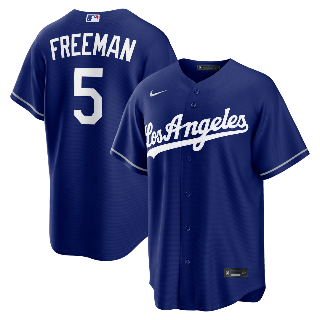 Los Angeles Dodgers Freddie Freeman Nike Alternate Replica Jersey - Royal Team Jersey Sports Fan Apparel