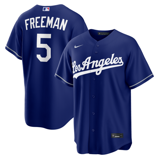 Los Angeles Dodgers Freddie Freeman Nike Alternate Replica Jersey - Royal Team Jersey Sports Fan Apparel