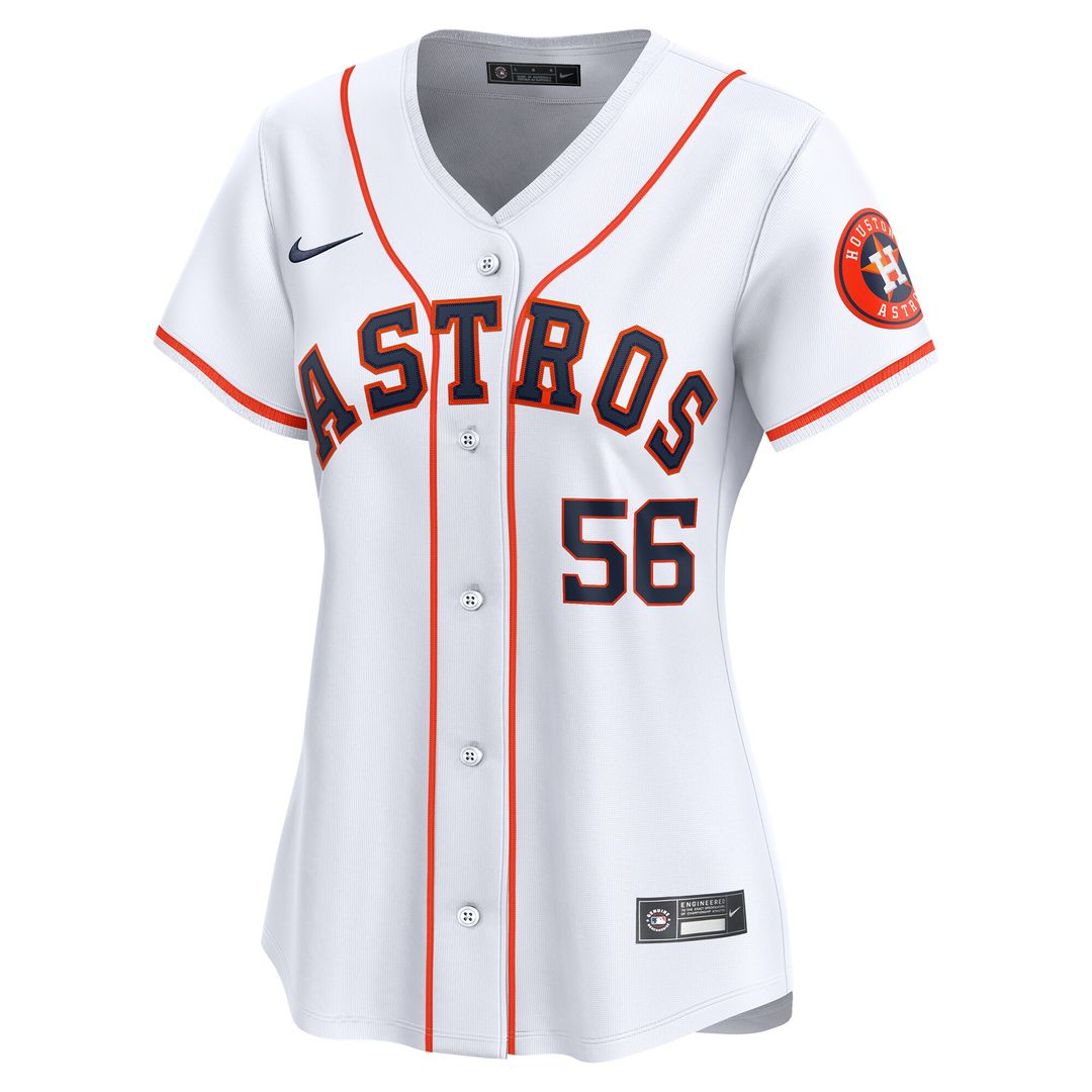 Houston Astros Ronel Blanco Nike Women's Home Limited Jersey - White Team Jersey Sports Fan Apparel
