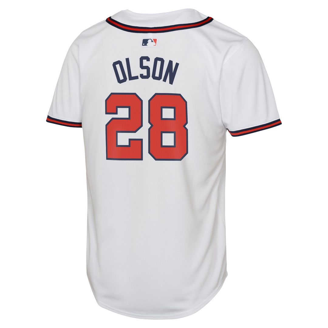 Atlanta Braves Matt Olson Nike Youth Home Limited Player Jersey - White Team Jersey Sports Fan Apparel