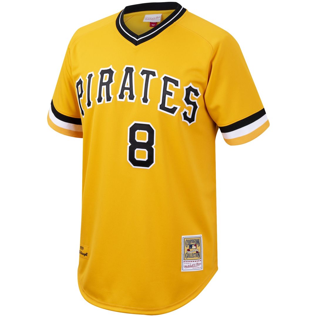 Pittsburgh Pirates Willie Stargell Mitchell & Ness Cooperstown Authentic Jersey - Gold Team Jersey Sports Fan Apparel