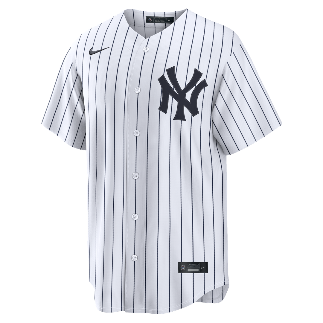 New York Yankees Ben Rice Nike Home Replica Jersey - White Team Jersey Sports Fan Apparel