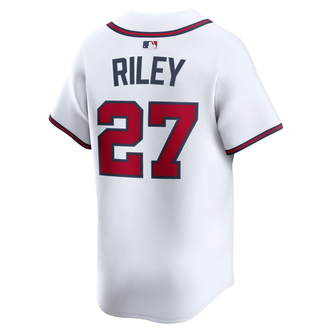 Atlanta Braves Austin Riley Nike Home Limited Player Jersey - White Team Jersey Sports Fan Apparel
